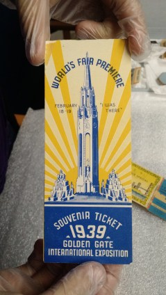 Worlds Fair 1939 Ticket Book